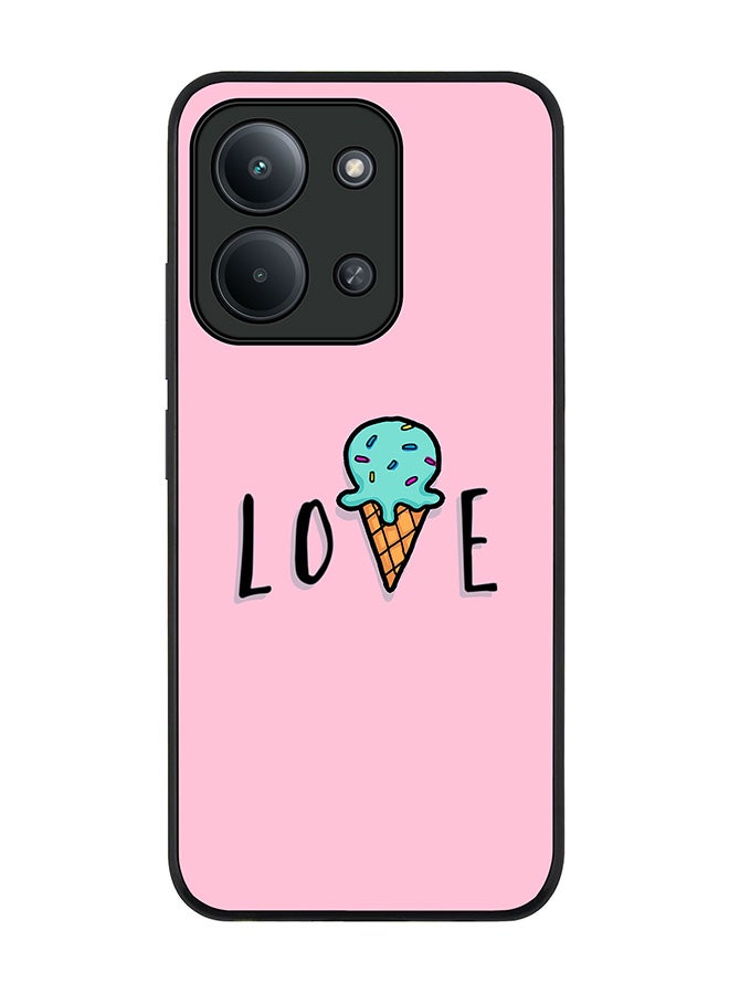 For Xiaomi Redmi 15C 4G Case,Slim fit Camera Protection, Shockproof Thin Phone cover  - LoveIcecream Cone